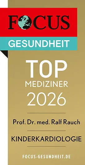 Focus Gesundheit - Top Mediziner 2026 - Prof. Dr. med. Ralf Rauch - Kinderkardiologie