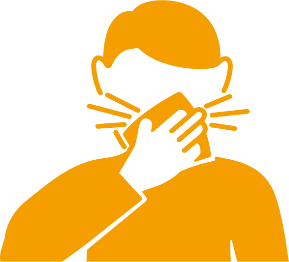 Icon Niesen Husten Niesetikette