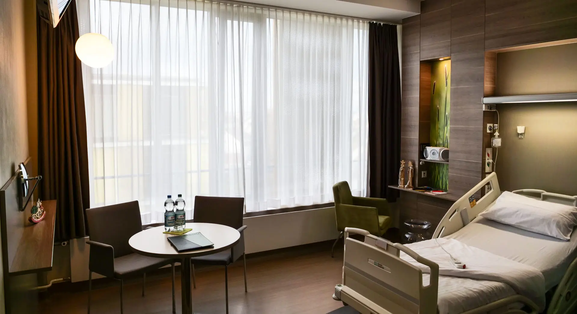 Blick in ein Komfortzimmer