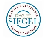 Qualitätsgesicherte Hernienchirurgie - Siegel der DHG