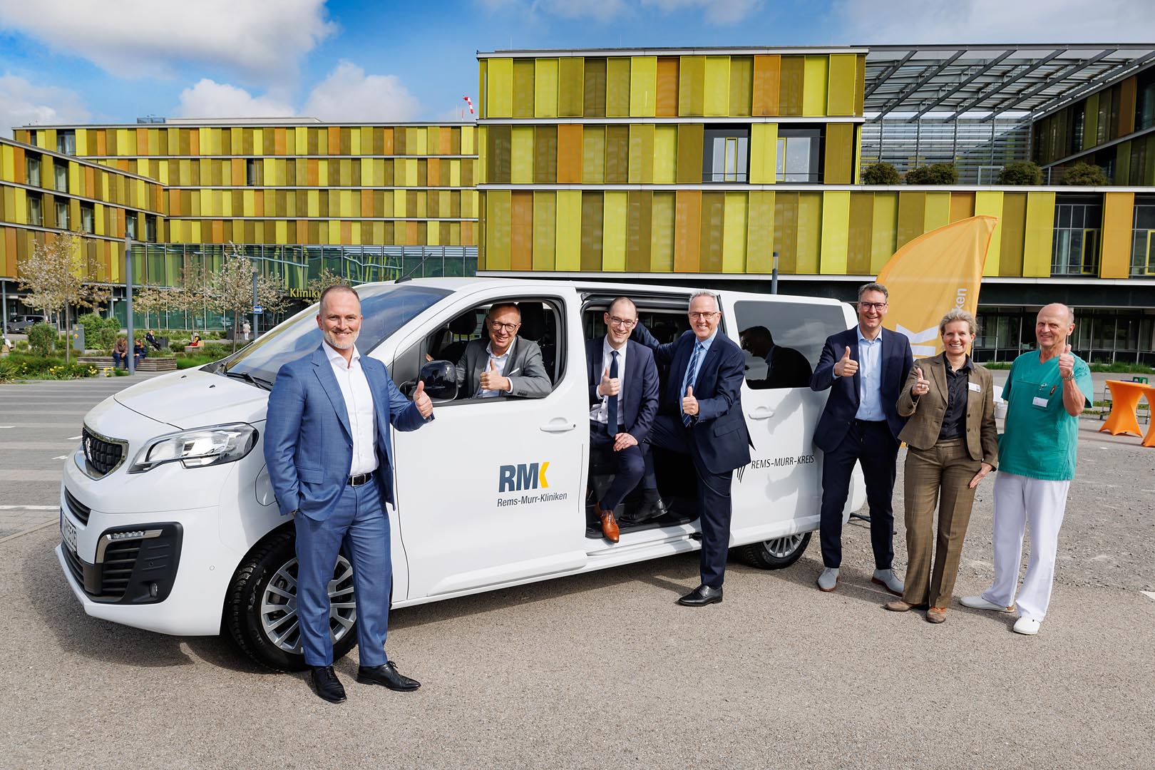 Die Kinderpsychosomatik wird noch mobiler dank Fahrzeug, das die Eva Mayr-Stihl Stiftung fördert.