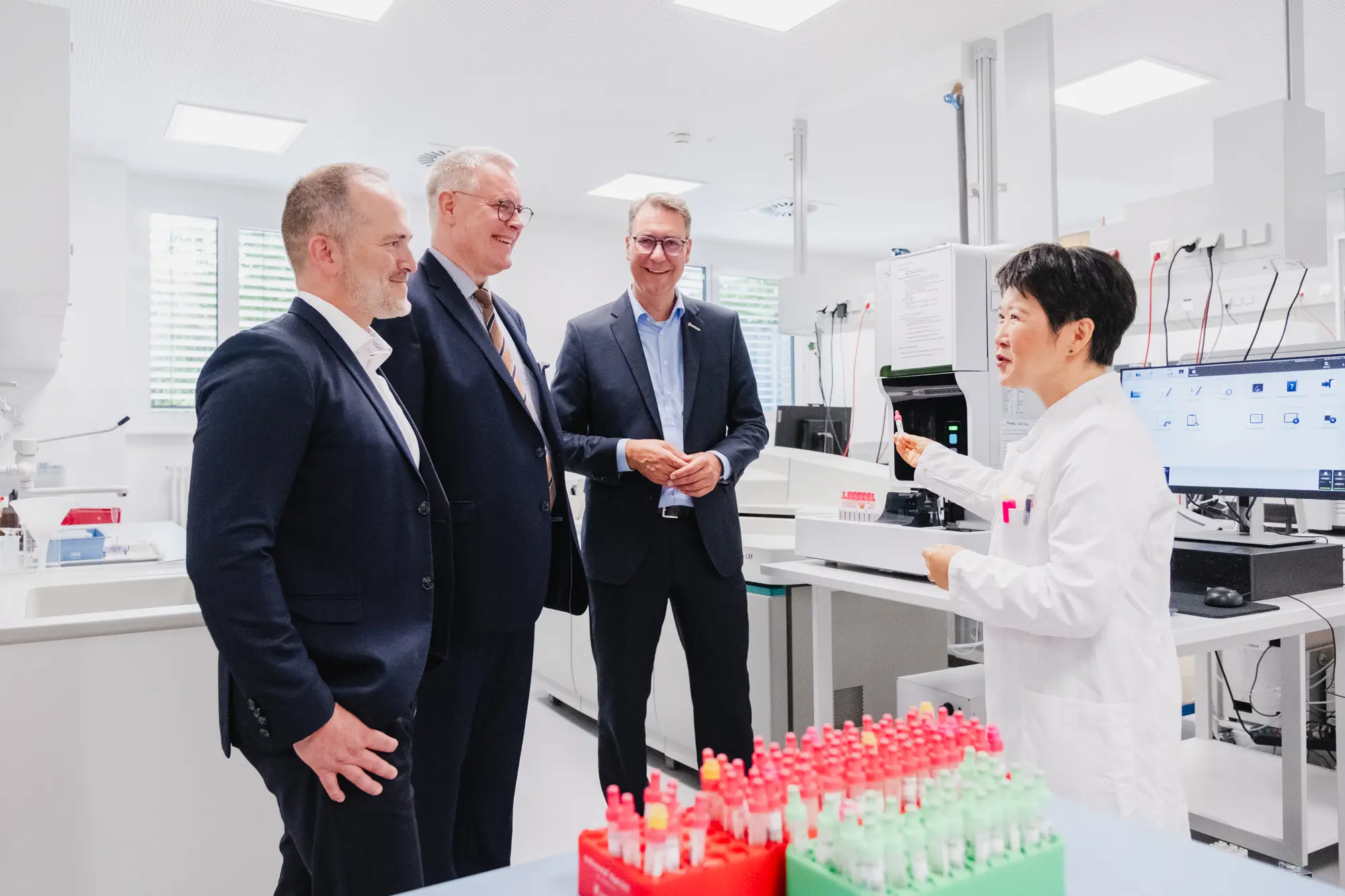 Neuer Chefarzt, moderne Räume für die Laboratoriumsmedizin in Winnenden