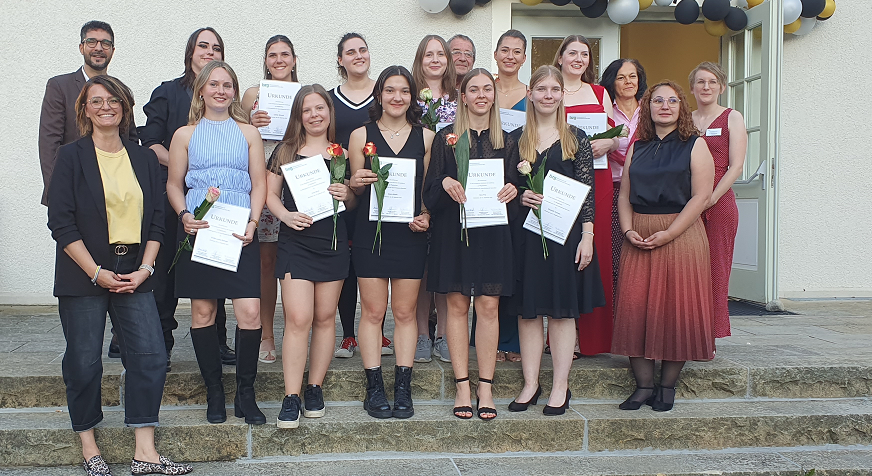 Absolventinnen und Absolventen Pflegeexamen 2025