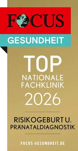 Focus Gesundheit - Top nationale Kliniken 2026 - Risikogeburt und Pränataldiagnostik - Rems-Murr-Klinikum Winnenden