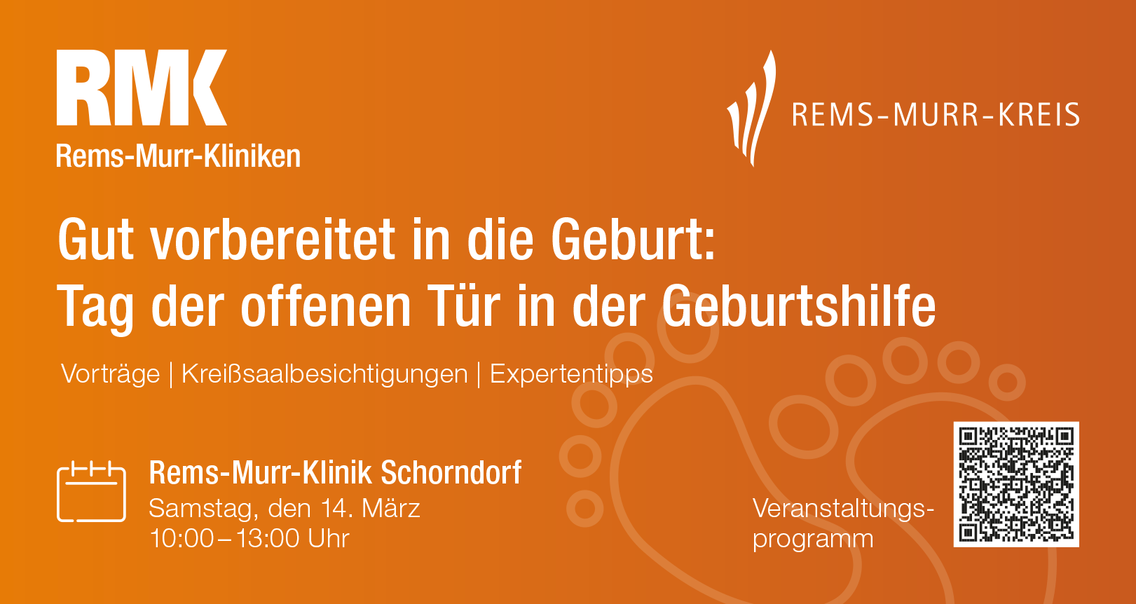 Anzeige Tag der offenen Tür Kreißsaal Schorndorf