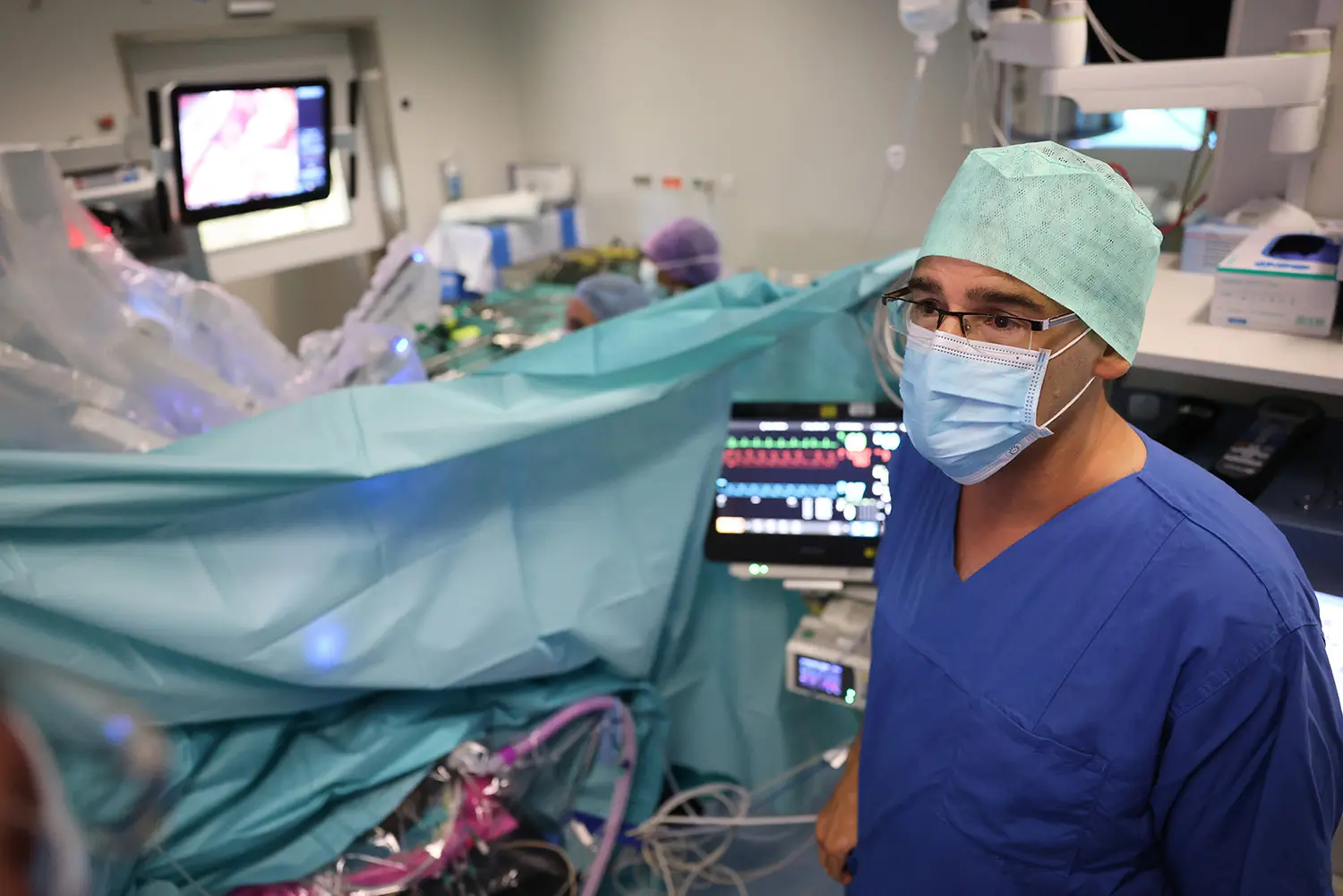 Headerbild der Allgemein- und Viszeralchirurgie am Rems-Murr-Klinikum Winnenden mit Chefarzt PD Dr. Müller